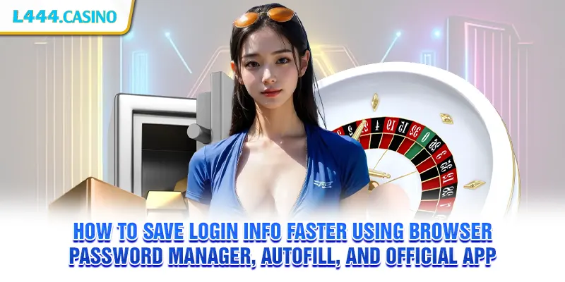 How to save login info faster using browser password manager, autofill, and official app