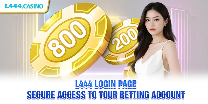 L444 login page – Secure access to your betting account