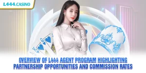 Overview of L444 agent program highlighting partnership opportunities and commission rates