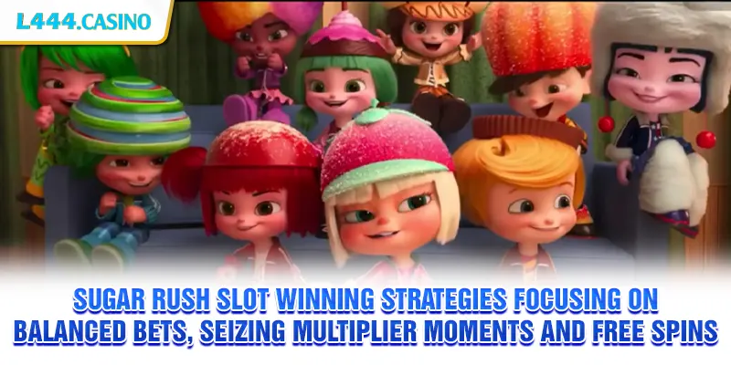 Sugar Rush slot winning strategies focusing on balanced bets, seizing multiplier moments and free spins